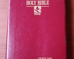 The Holy Bible NRSV Revised Standard Edition Red - Etsy