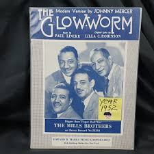 Vintage Sheet Music The Glow Worm By Johnny Mercer Piano ...
