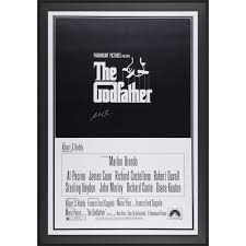Al Pacino The Godfather Autographed Fanatics Authentic Framed 27" x 40" Movie Poster