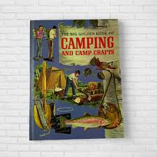 Vintage 1964 The Big Golden Book of Camping Camp Crafts ...