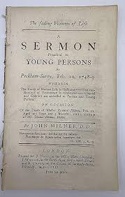 The Fading Flowers of Life. A Sermon Preached to Young ...