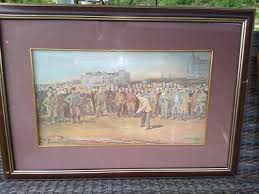 St Andrew's Open Championship Print 1895 Golf Michael Brown Professional Framed | eBay