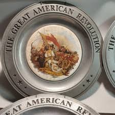 bicentennial pewter plates products for sale | eBay