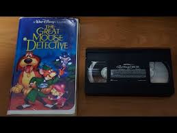 Opening/Closing Of Walt Disney: The Great Mouse Detective ...