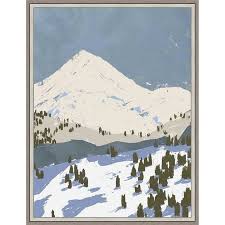 Slopes II Wall Art | Black Forest Decor
