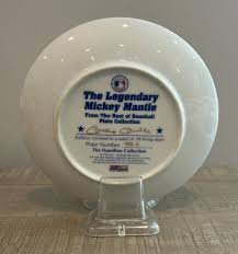 Vintage Mickey Mantle "the Best of Baseball" Collector Plate ...