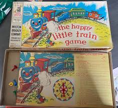 Vintage 1957 Milton Bradley Happy Little Train Board Game | eBay