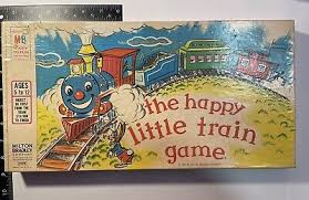 1957 The Happy Little Train Game Milton Bradley Vintage | eBay