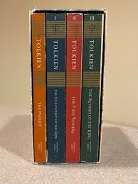 The Hobbit & The Lord of the Rings Boxed Set J R R Tolkien (4 Book Set) Trilogy 9780618002252| eBay