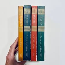 The Lord of the Rings Trilogy 1994 & The Hobbit 1997 Houghton Mifflin Set by J.R.R. Tolkien, Paperback | Pangobooks