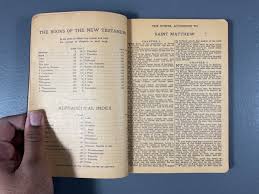 The New Testament Red Letter Edition Of Our Lord And Saviour ...