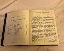 Vintage New Testament Bible 1932 - Large Font Bible - (ref ...