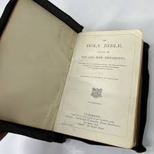 HOLY BIBLE METHODIST HYMN BOOK Old & New Testaments; Gilded Edges Vintage c.1900 | eBay