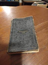 Antique German 559 Page Hymnal Book 1894 Evangelilches ...