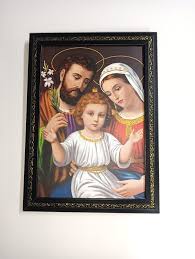 Holy Family Laminated Framed Picture Frames WALLFRAMES (14x10") - Etsy Canada