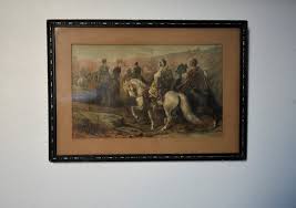 14'x10' Middle East Silk Road 1930's Print in Black Frame - Etsy