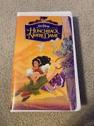 The Hunchback of Notre Dame. VHS 1997. Disney's Masterpiece ...