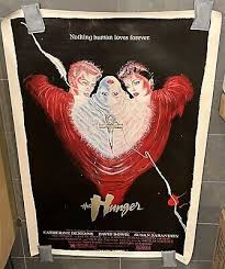 David Bowie HUNGER Susan Sarandon 1983 original 40x60 ...