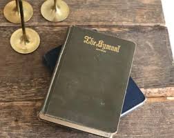 Vintage Hymnals / Vintage Hymn Books / Vintage Book Stack / Vintage Religious Music Books - Etsy