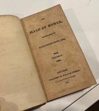 Sold at Auction: The Iliad of Homer, Pope Translation 1812