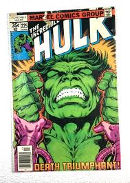 Vintage Comic Book Incredible Hulk 225 Marvel Comics 1978 ...