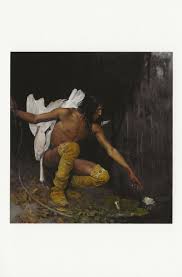 Postcard George de Forest Brush "Indian & Lily" 1887 Crystal Bridges Museum MNT | eBay