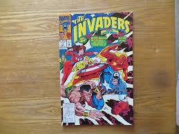 1993 VINTAGE MARVEL THE INVADERS # 1 SIGNED BY DAVE HOOVER ART, WITH POA | eBay