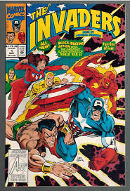 The Invaders 1 (of 4) Cap! Namor! Torch! VF 1993 Marvel Comic | eBay