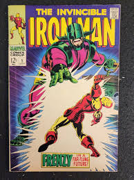 IRON MAN #5 (Marvel Comics 1968) VG/FN George Tuska ...