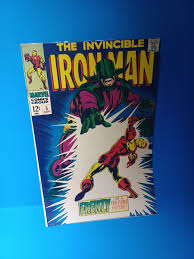 The Invincible Iron Man #5 Marvel Comics 1968 Beautiful Copy ...