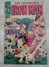 INVINCIBLE IRON MAN #6 MARVEL COMICS SILVER AGE BOOK! ROUGH ...