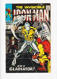 INVINCIBLE IRON MAN # 7 - (VF+) -CRY GLADIATOR-THE MAGGIA ...