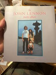 1990 Softcover THE JOHN LENNON FAMILY ALBUM By Nishi F ...