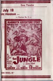 1953 Gem Theatre Movie Ad Brochure | eBay