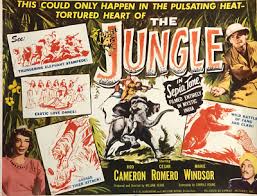 JUNGLE HALF SHEET B MOVIE POSTER 1952 ROD CAMERON CESAR ROMERO | eBay