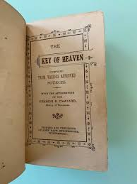 Antique Rare 1896 The Key of Heaven, Celluloid Prayer Book ...