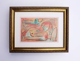 Beautiful 1938 ORIGINAL Paul Klee Color Lithograph WINTER ...