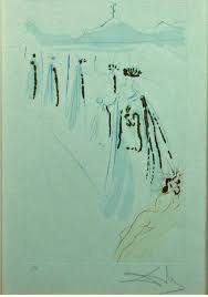 Sold at Auction: AFTER SALVADOR DALI - BEHOLD HIS BED