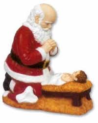 Kneeling Santa - Outdoor 24" - O'Connors Church Supply