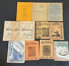 Rare 1940s-50s BUDDHIST Zine Magazine Lot English Speaking ...