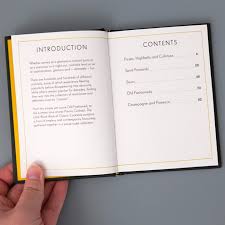 The Little Black Book of Classic Cocktails + sett – One ...