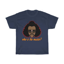 The Last Dragon Sho' Nuff Men's Black Navy T-shirt Size S to ...