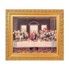 American Art Decor "The Last Supper" by Leonardo ...