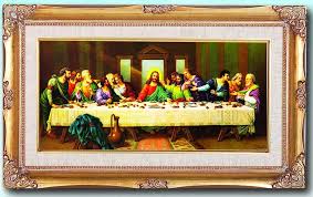 The Last Supper Framed Picture - Divine Mercy Gift Shop