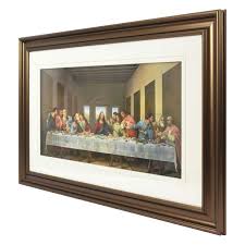 The Last Supper Glass Framed Wall Art | At Home