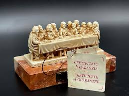 THE LAST SUPPER ROMA MARBLE BASE MODEL, MADE BY LORENFA, ITALY - Preowned⭐ | eBay