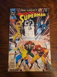 DC Comics Legacy Of Superman Issue #1 1993 | eBay