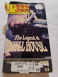 The Legend of Hell House (VHS, 1985) Great Horror, Ex Rental ...