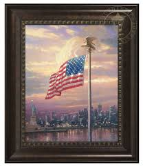 The Light of Freedom - 16" x 20" Brushstroke Vignette – Thomas Kinkade Studios