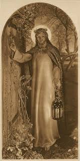 Warner Sallman THE LIGHT OF THE WORLD Jesus Knocking 6x10 ...